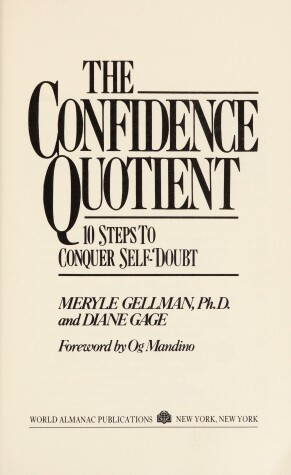 Book cover for Confidence Quotient