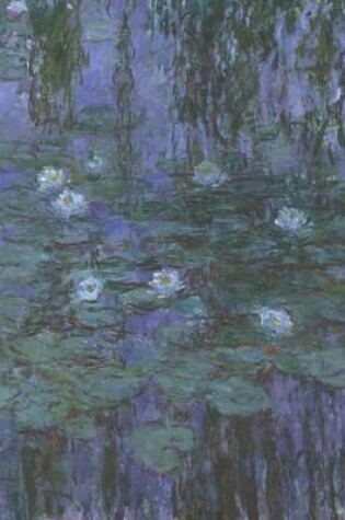 Cover of Blue Water Lilies, Claude Monet. Graph Paper Journal