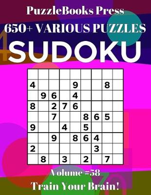 Book cover for PuzzleBooks Press Sudoku