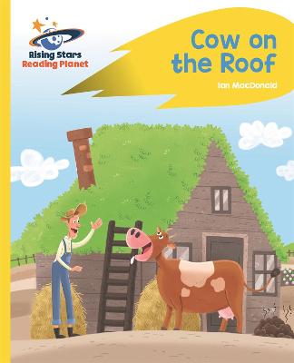 Cover of Reading Planet - Cow on the Roof - Yellow: Rocket Phonics
