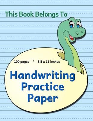 Book cover for Handwriting Practice Paper