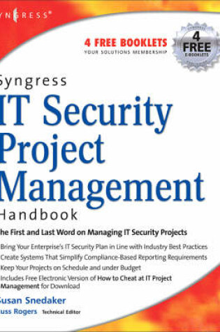 Cover of Syngress IT Security Project Management Handbook