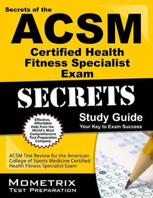 Cover of ACSM Personal Trainer Exam Secrets Study Guide