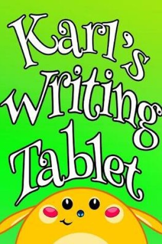 Cover of Karl's Writing Tablet