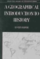 Book cover for A Geographical Introduction To History