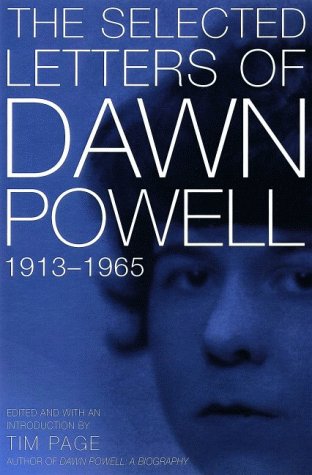 Book cover for The Selected Letters of Dawn Powell