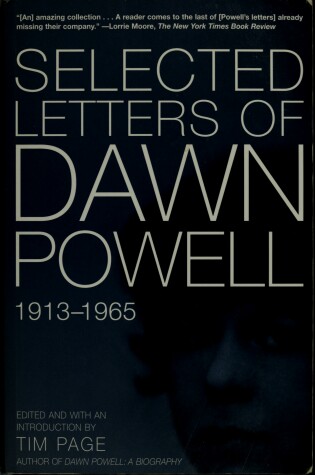 Cover of Selected Letters of Dawn Powell