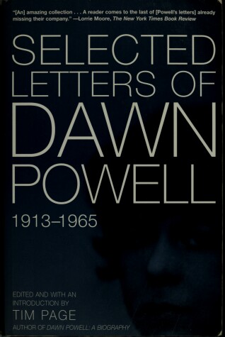 Book cover for Selected Letters of Dawn Powell