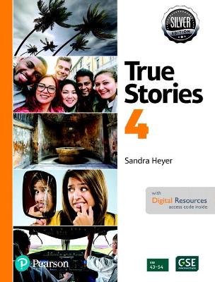 Book cover for Even More True Stories Student Book with Essential Online Resources Level 4, Silver Edition