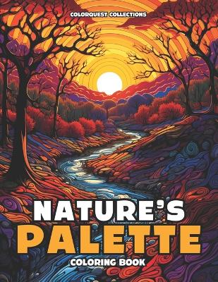 Book cover for Nature's Palette Coloring Book