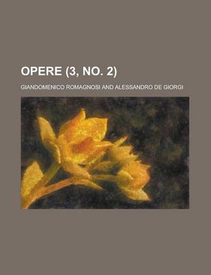 Book cover for Opere