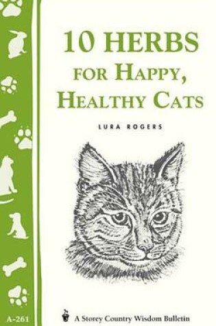 Cover of 10 Herbs for Happy, Healthy Cats