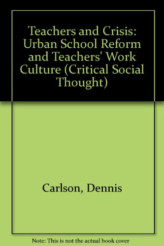 Cover of Teachers and Crisis