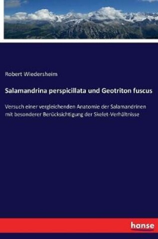 Cover of Salamandrina perspicillata und Geotriton fuscus