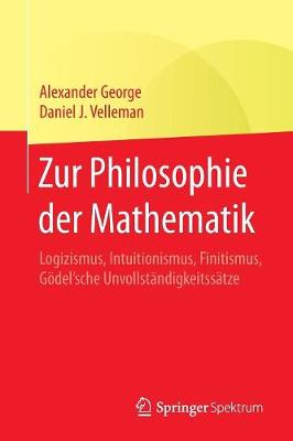 Book cover for Zur Philosophie der Mathematik