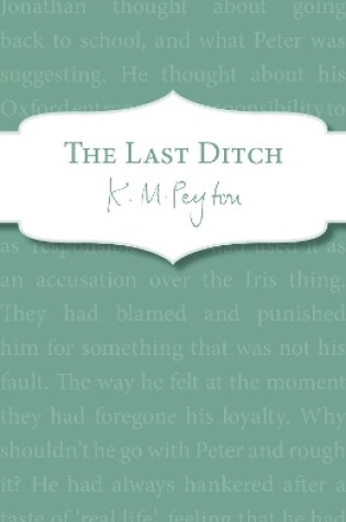 Cover of The Last Ditch