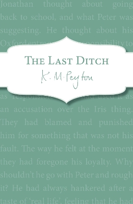 Book cover for The Last Ditch