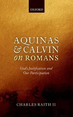 Cover of Aquinas and Calvin on Romans