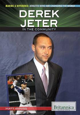 Book cover for Derek Jeter in the Community