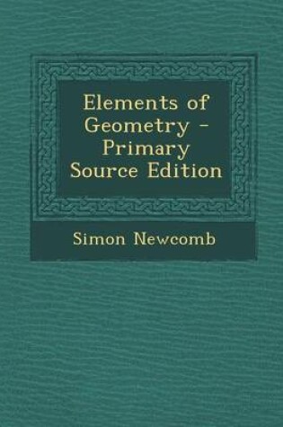 Cover of Elements of Geometry