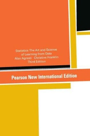 Cover of Statistics Pearson New International Edition, plus MathXL