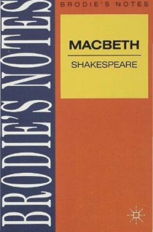 Cover of Shakespeare: Macbeth