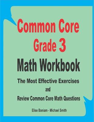 Book cover for Common Core Grade 3 Math Workbook