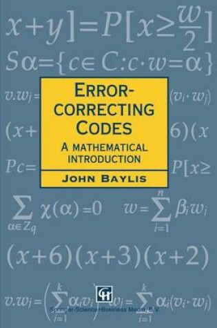 Cover of Error-Correcting Codes