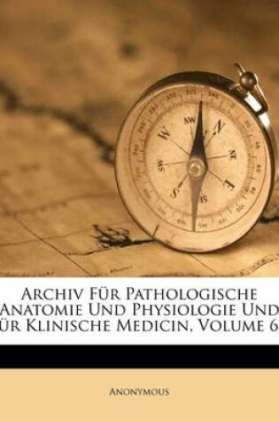 Cover of Archiv Fur Pathologische Anatomie Und Physiologie Und Fur Klinische Medicin, Volume 6...