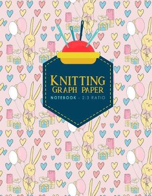 Book cover for Knitting Graph Paper Notebook - 2