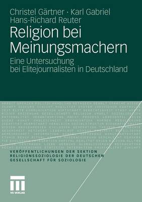 Cover of Religion bei Meinungsmachern