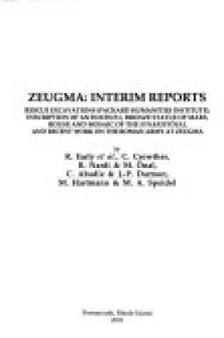 Cover of Zeugma