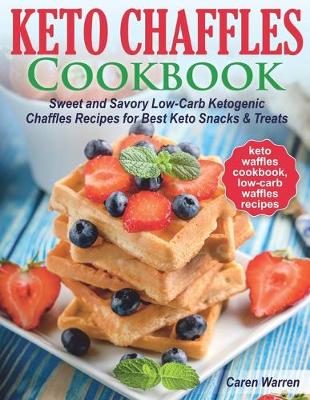 Book cover for Keto Chaffles Cookbook