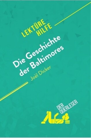 Cover of Die Geschichte der Baltimores von Joël Dicker (Lektürehilfe)