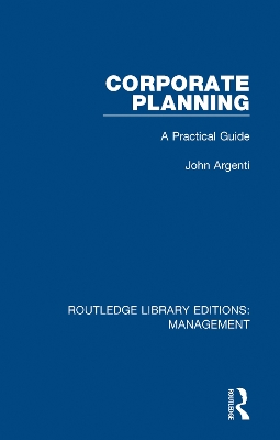 Cover of Corporate Planning