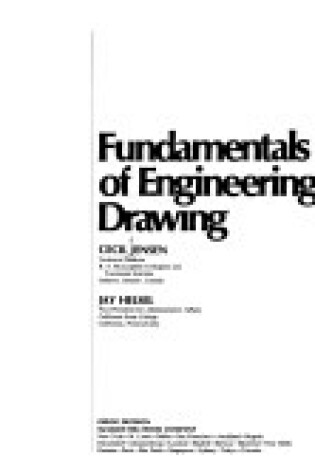 Cover of Fundamentals of Engineering Drawing