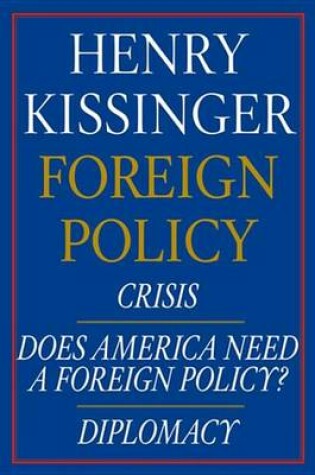 Cover of Henry Kissinger Foreign Policy E-book Boxed Set