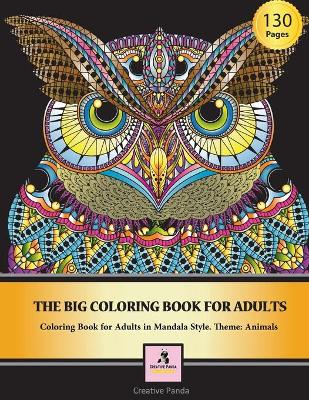 Book cover for The Big Coloring Book for Adults