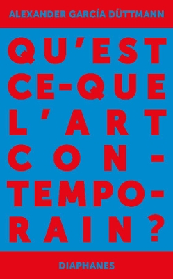 Book cover for Qu'est-ce que l'art contemporain ?