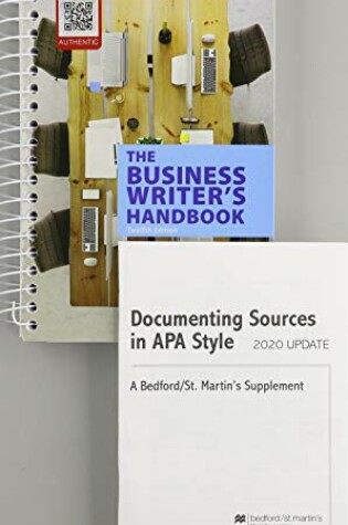 Cover of The Business Writer's Handbook & Documenting Sources in APA Style: 2020 Update