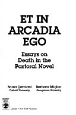 Cover of Et in Arcadia Ego