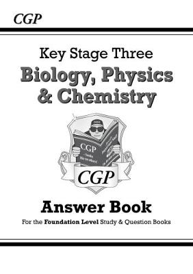 Cover of KS3 Science Answers for Study & Question Books (Bio/Chem/Phys) - Foundation