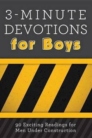 Cover of 3-Minute Devotions for Boys