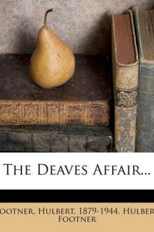 Cover of The Deaves Affair...