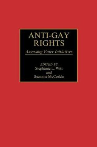 Cover of Anti-Gay Rights