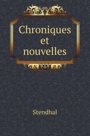 Cover of Chroniques et nouvelles