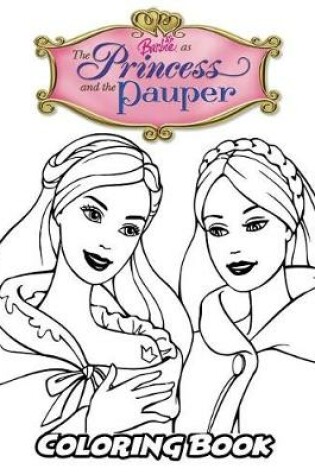 Cover of Barbie, the Princess and the Pauper Coloring Book