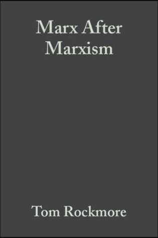 Cover of Marx After Marxism