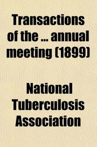 Cover of Transactions of the Annual Meeting