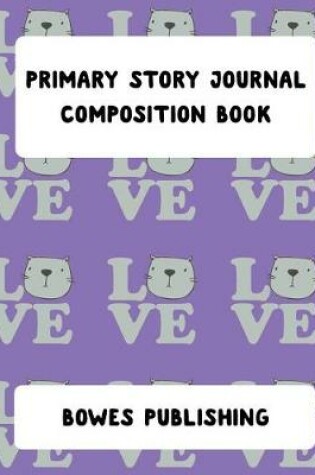 Cover of Primary Story Journal Composition Book